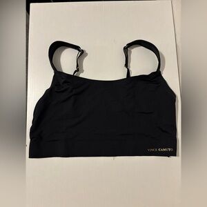 Vince Camuto cami sleep bra 1X black